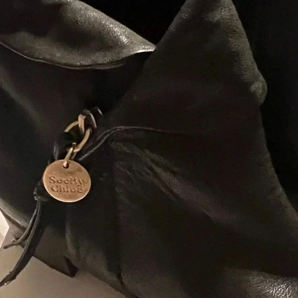 See by Chloe Masha Bootie in Black Leather-Size 8 1/2 - Picture 4 of 7